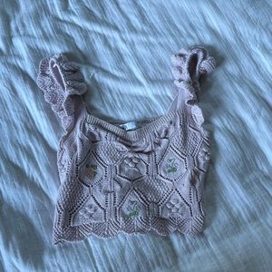 Cute zara ruffle top